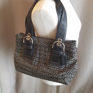 Coach Vintage Signature Fabric Bag FAIR Crafting?